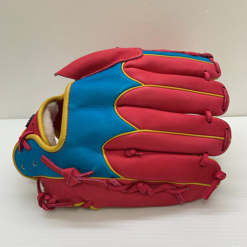 久保田スラッガー KUBOTA SLUGGER 硬式 大人 一般 投手用 グローブ ピッチャー グラブ 左投げ オーダー 中古品 箱・グローブ袋付き 野球 6730