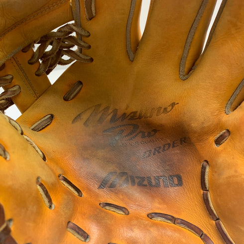 ミズノ MIZUNO ミズノプロ 硬式 大人 一般 内野手用 グローブ グラブ 右投げ オーダー 中古品 野球 7315