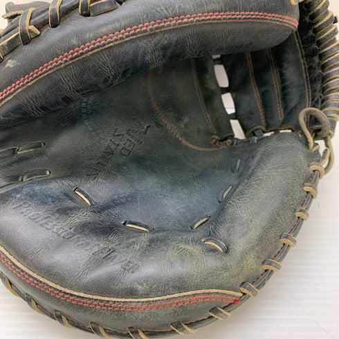 ゼット ZETT ネオステイタス 軟式 大人 一般 キャッチャーミット 捕手 グローブ グラブ 右投げ BRCB31812 中古品 野球 7677