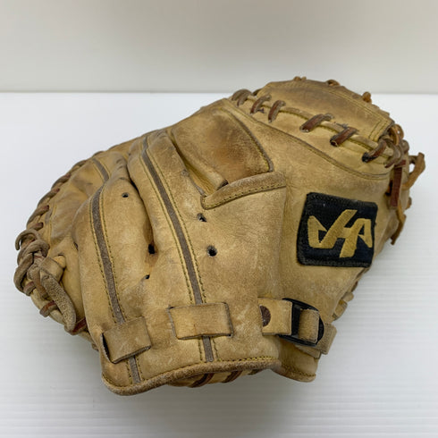 ハタケヤマ HATAKEYAMA TH-298X 軟式 大人 一般 キャッチャーミット 捕手 グローブ グラブ 右投げ 中古品 野球 8992