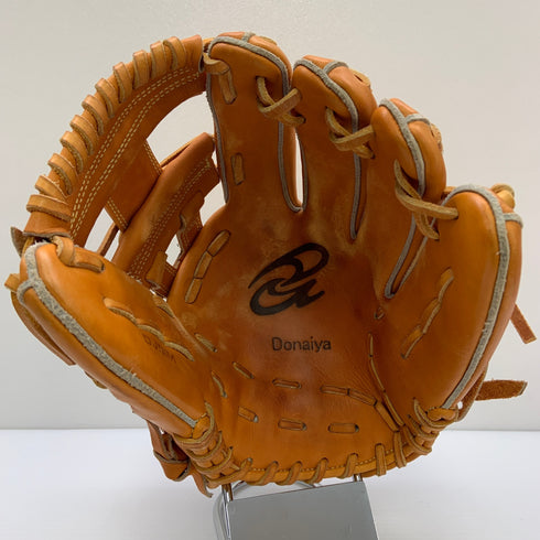 ドナイヤ Donaiya DJNIM 軟式 大人 一般 内野手用 グローブ グラブ 右投げ 中古品 グローブ袋付き 野球 9254