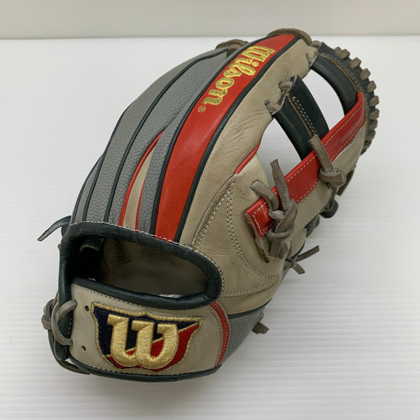 ウィルソン Wilson ワナビーヒーロー RHWD5T 軟式 大人 一般 内野手用 グローブ グラブ 右投げ 中古品 野球 8961
