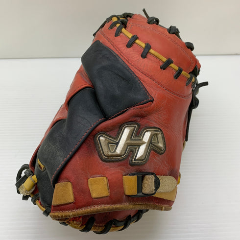 ハタケヤマ HATAKEYAMA 軟式 大人 一般 キャッチャーミット 捕手 グローブ グラブ 右投げ PRO-288 中古品 野球 7669
