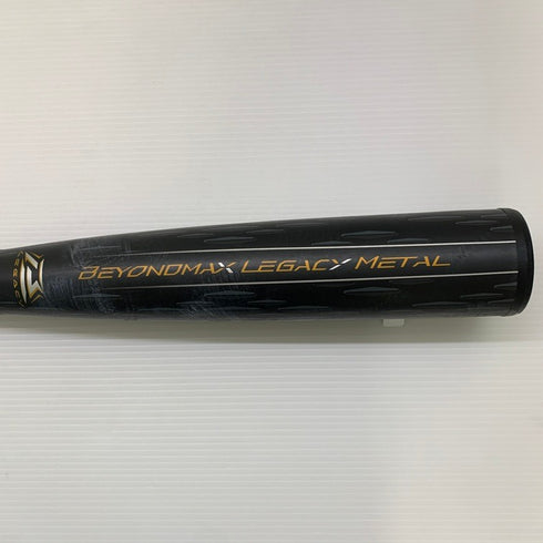 中古品 ミズノ MIZUNO ビヨンドマックスレガシーメタル 軟式 FRP製バット 1CJBR173 6835