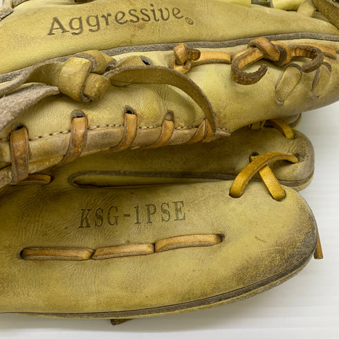 久保田スラッガー KUBOTA SLUGGER KSG-1PSE 硬式 大人 一般 内野手用 グローブ グラブ 右投げ 中古品 野球 1065