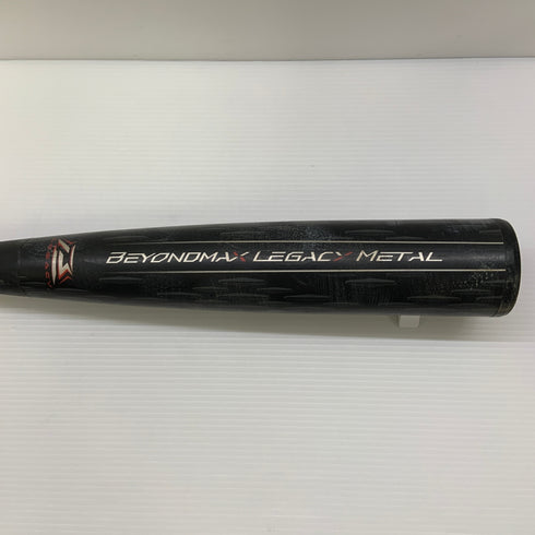ミズノ MIZUNO ビヨンドマックスレガシ―メタル 軟式 大人 一般 FRP製バット 1CJBR184 ミドルバランス 中古 野球 8110