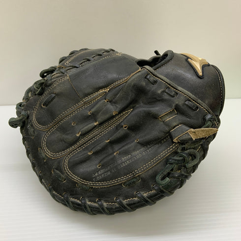 ミズノ MIZUNO グローバルエリート Global Elite 1AJCY16300 少年軟式 子ども キャッチャーミット 捕手 グローブ グラブ 右投げ 中古品 野球 8592