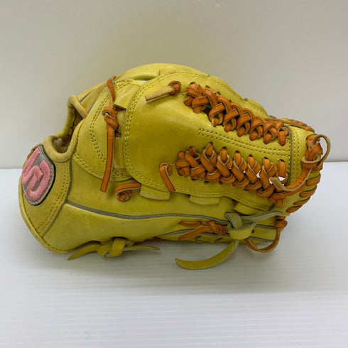 アサダスポーツ 硬式 大人 一般 内野手用 グローブ グラブ 右投げ 中古品 野球 9900