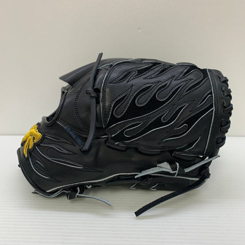 リュウ RYU 硬式 大人 一般 投手用 グローブ ピッチャー グラブ 右投げ KAN型 中古品 グローブ袋付き 野球 6755