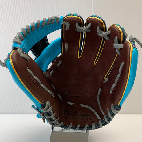 ウィルソン Wilson ワナビーヒーロー WBW104370 軟式 大人 一般 内野手用 グローブ グラブ 右投げ タグ付き 野球 8755