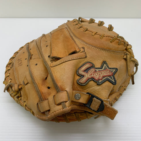 久保田スラッガー KUBOTA SLUGGER JCSP 少年軟式 子ども キャッチャーミット 捕手 グローブ グラブ 右投げ 中古品 野球 8868