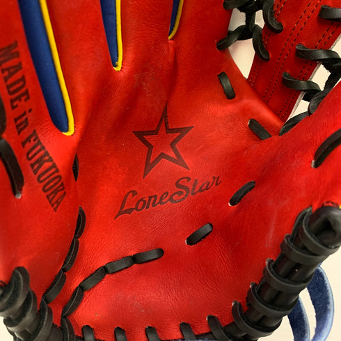 ローンスター Lone Star 硬式 大人 一般 外野手用 グローブ グラブ 左投げ 中古品 野球 1017