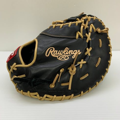 ローリングス Rawlings ハイパーテック GSXHTC3ACD ソフトボール用 大人 一般 ファーストミット 一塁手 グローブ グラブ 左投げ 中古品 野球 9128