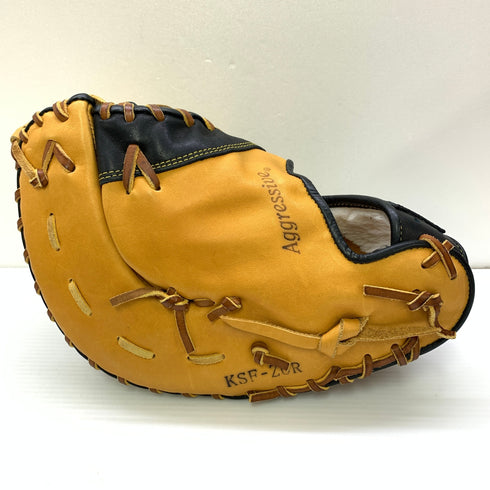 久保田スラッガー KUBOTA SLUGGER KSF-ZUR 軟式 大人 一般 ファーストミット 一塁手 グローブ グラブ 右投げ 中古品 グローブ袋付き 野球 1095