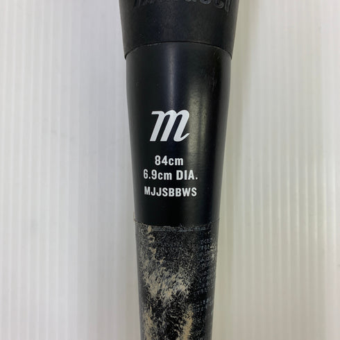 マルーチ marucci ワニクラッシャー 軟式 大人 一般 FRP製バット MJJSBBWS ケース付き 野球 7142