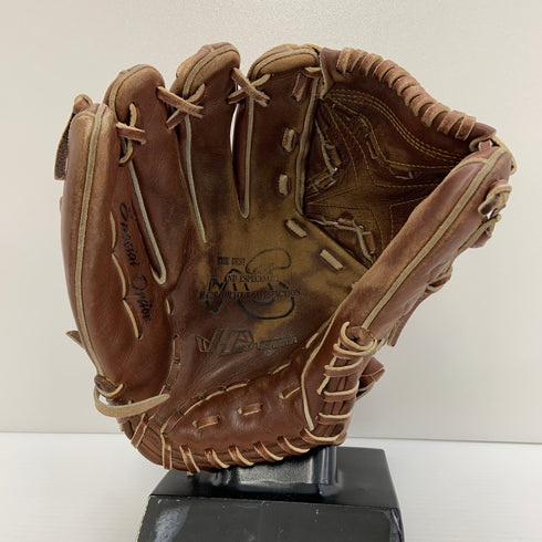 ハタケヤマ HATAKEYAMA 硬式 大人 一般 投手用 グローブ ピッチャー グラブ 左投げ 中古品 グローブ袋付き 野球 5895
