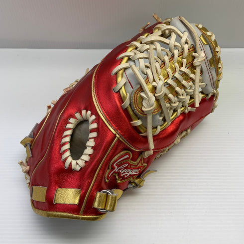 久保田スラッガー KUBOTA SLUGGER AS.2012 オールスターモデル 軟式 大人 一般 ファーストミット 一塁手 グローブ グラブ 右投げ 中古品 野球 1353