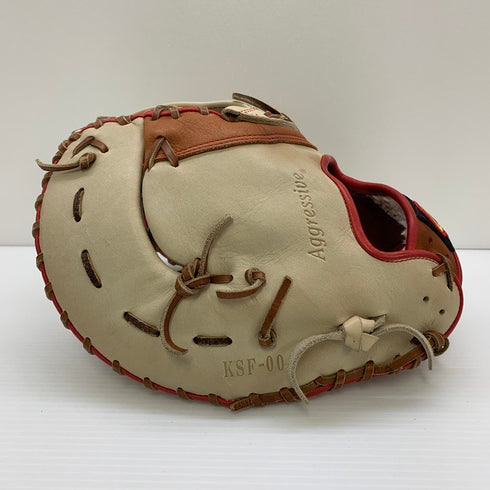 中古品 久保田スラッガー KUBOTA SLUGGER 軟式 ファーストミット 袋付き 5781