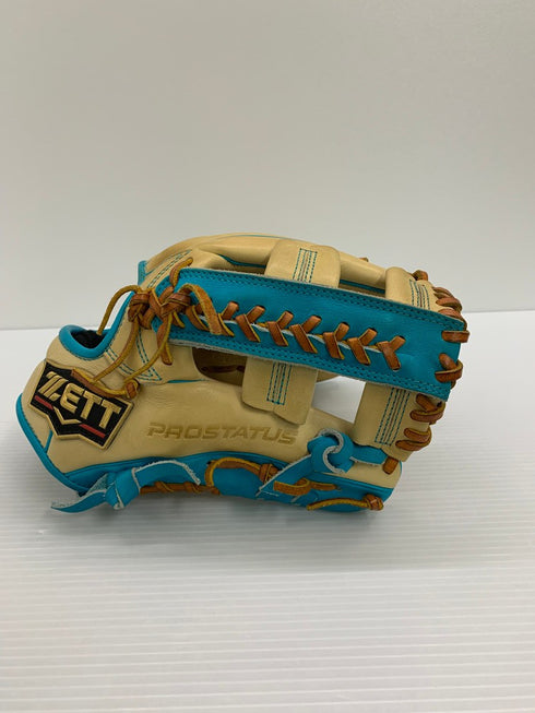 中古品 ゼット ZETT プロステイタス 軟式 内野手用グローブ BRGB30186S 3437