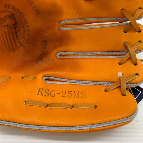 久保田スラッガー KUBOTA SLUGGER KSG-25MS 硬式 大人 一般 内野手用 グローブ グラブ 右投げ タグ付き 野球 9366