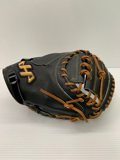 中古品 ハタケヤマ HATAKEYAMA 硬式 キャッチャーミッ ト K-M9ab 3499