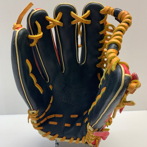 ウィルソン Wilson D-MAX 軟式 大人 一般 外野手用 グローブ グラブ 左投げ RBD7WF 中古品 野球 7021