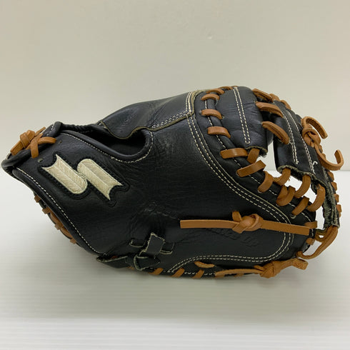 エスエスケイ SSK SMM-6119 SPECIAL MAKE GLOVE 軟式 大人 一般 キャッチャーミット 捕手 グローブ グラブ 右投げ 中古品 野球 9099