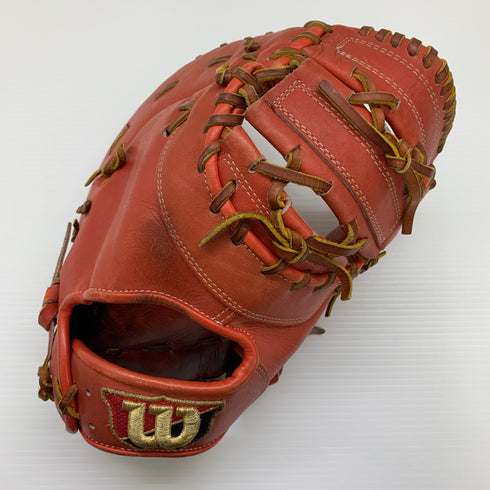 ウィルソン Wilson ウィルソンスタッフ Wilson Staff HWMF3L 軟式 大人 一般 ファーストミット 一塁手 グローブ グラブ 右投げ 中古品 野球 8436