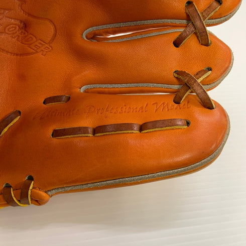 中古品 ジームス Zeems ハイレベルオーダー 硬式 内野手用グローブ SV-512SB 5735