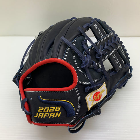 久保田スラッガー KUBOTA SLUGGER JPN-2026G 24MS 軟式 大人 一般 内野手用 グローブ グラブ 右投げ タグ付き グローブ袋付き 野球 1431
