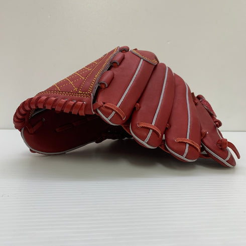 ジェニュイン Genuine 硬式 大人 一般 投手用 グローブ ピッチャー グラブ 右投げ 中古品 グローブ袋付き 野球 6769