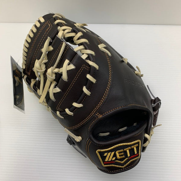 ゼット ZETT プロステイタス 硬式 ファーストミット BPROFM333 ブラウン×パステルブラウン 左投げ 5644