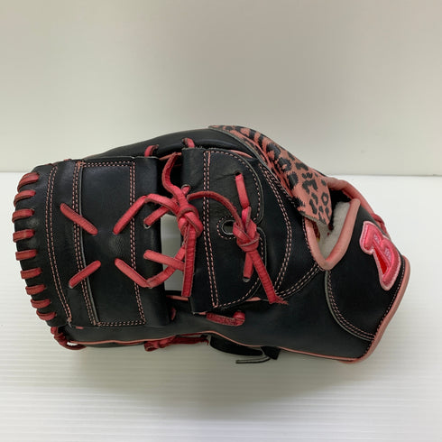 ベルガード 軟式 大人 一般 投手用 グローブ ピッチャー グラブ 左投げ 中古品 グローブ袋付き 野球 6075