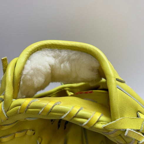 中古品 ミズノ MIZUNO ミズノプロオーダー 硬式 投手グローブ HAGA 刺繍有り 4857