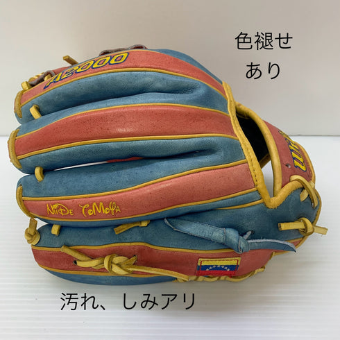 ウィルソン Wilson 軟式 大人 一般 内野手用 グローブ グラブ 右投げ A2000 中古品 野球 6381