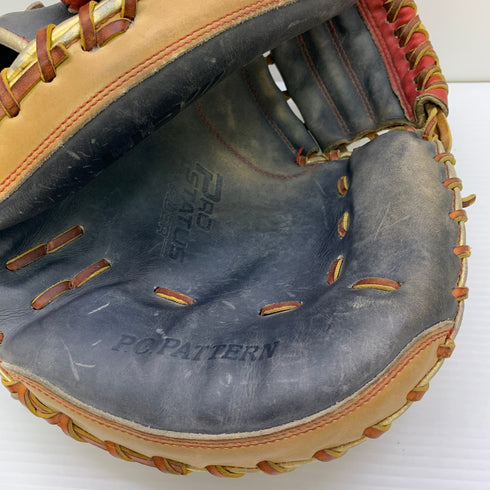 ゼット ZETT プロステイタス PROSTATUS BRCB30922G 軟式 大人 一般 キャッチャーミット 捕手 グローブ グラブ 右投げ 中古品 野球 9634