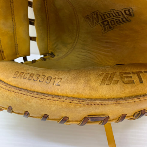 ゼット ZETT BRCB33912 軟式 大人 一般 キャッチャーミット 捕手 グローブ グラブ 右投げ 中古品 野球 1194
