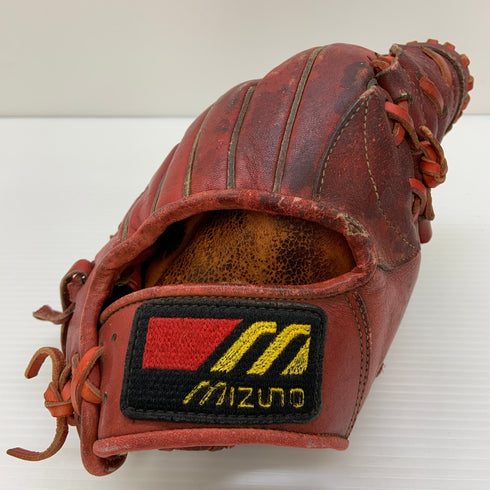ミズノ MIZUNO ワールドウィン 信義作 硬式 大人 一般 内野手用 グローブ グラブ 右投げ 中古品 野球 6579