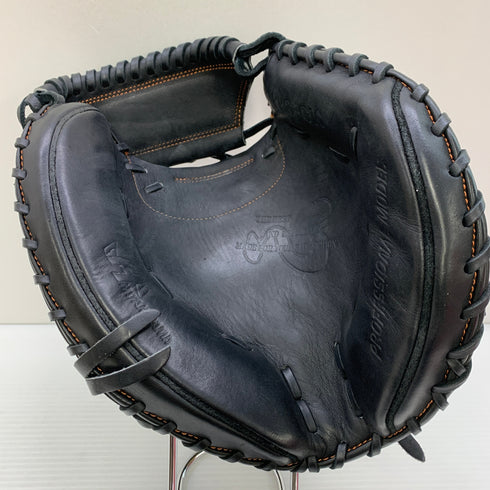 ハタケヤマ HATAKEYAMA 軟式 大人 一般 キャッチャーミット 捕手 グローブ グラブ 右投げ PRO-G10 中古品 野球 8020
