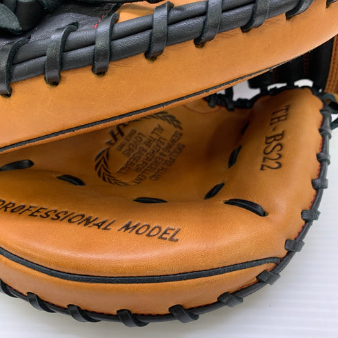 ハタケヤマ HATAKEYAMA TH-BS22 軟式 大人 一般 キャッチャーミット 捕手 グローブ グラブ 右投げ 中古品 野球 1113