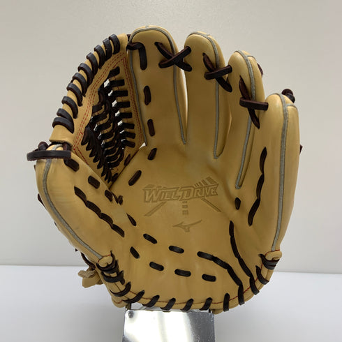 ミズノ MIZUNO ウィルドライブ 1AJGR14210 軟式 大人 一般 オールラウンド グローブ グラブ 右投げ 中古品 グローブ袋付き 野球 8523