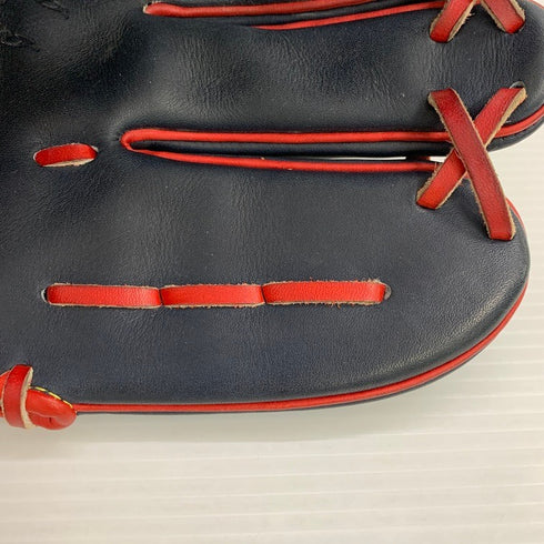 中古品 ミズノ MIZUNO ミズノプロ 軟式 投手用グローブ オーダー 耕作印 4815