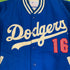 【希少品】野茂英雄 スタジャン MLB ドジャース STARTER オーセンティック Jacket Lサイズ 牛革 メンズ アウター ジャケット スターター スタジアム ジャンパー H-4462