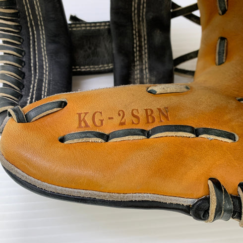 ジームス Zeems 軟式 大人 一般 内野手用 グローブ グラブ 右投げ KG-2SBN 中古品 野球 6163