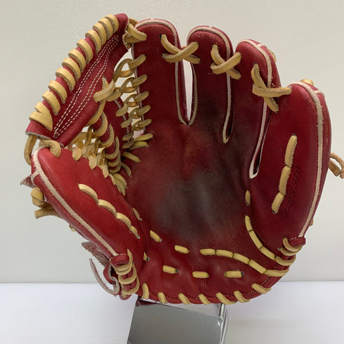 アトムズ ATOMS 軟式 大人 一般 内野手用 グローブ グラブ 右投げ 中古品 野球 9307