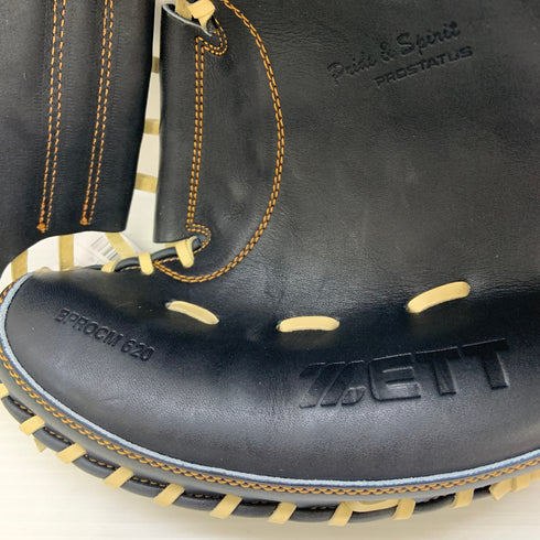 ゼット ZETT プロステイタス 硬式 大人 一般 キャッチャーミット 捕手 グローブ グラブ 右投げ BPROCM620 タグ付き 野球 6556