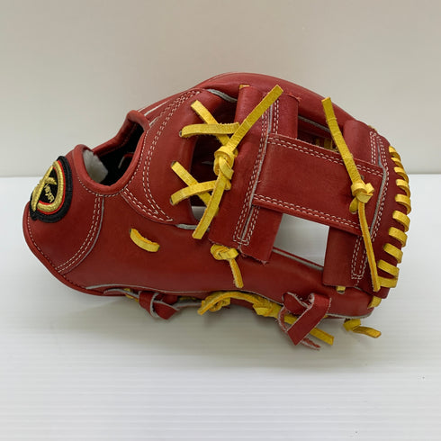 ヘキサ 軟式 大人 一般 内野手用 グローブ グラブ 右投げ 中古品 野球 9837