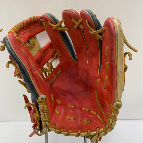 ウィルソン Wilson ワナビーヒーロー 軟式 大人 一般 内野手用 グローブ グラブ 右投げ RHP5WH 中古品 野球 7454