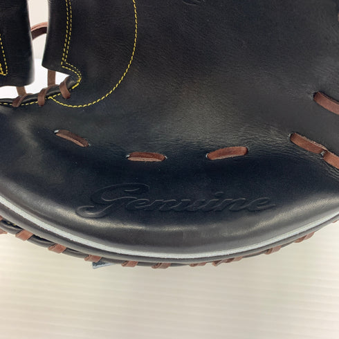 ジェニュイン Genuine 硬式 大人 一般 キャッチャーミット 捕手 グローブ グラブ 右投げ 中古品 野球 6493