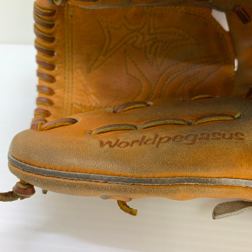 ワールドペガサス WORLD PEGASUS WGK5FP111W 硬式 大人 一般 投手用 グローブ ピッチャー グラブ 右投げ 中古品 野球 1260